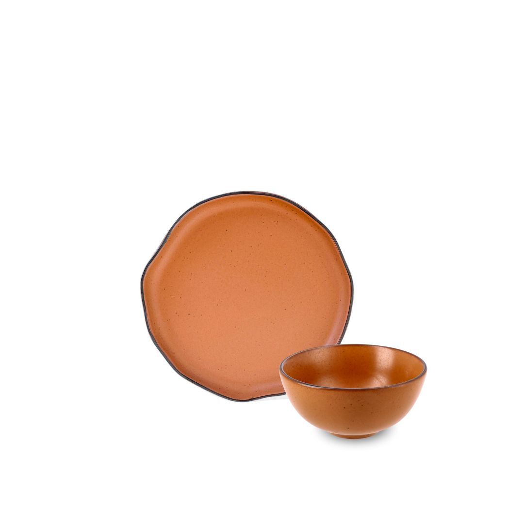 Dessert Plate and Small Bowl Set