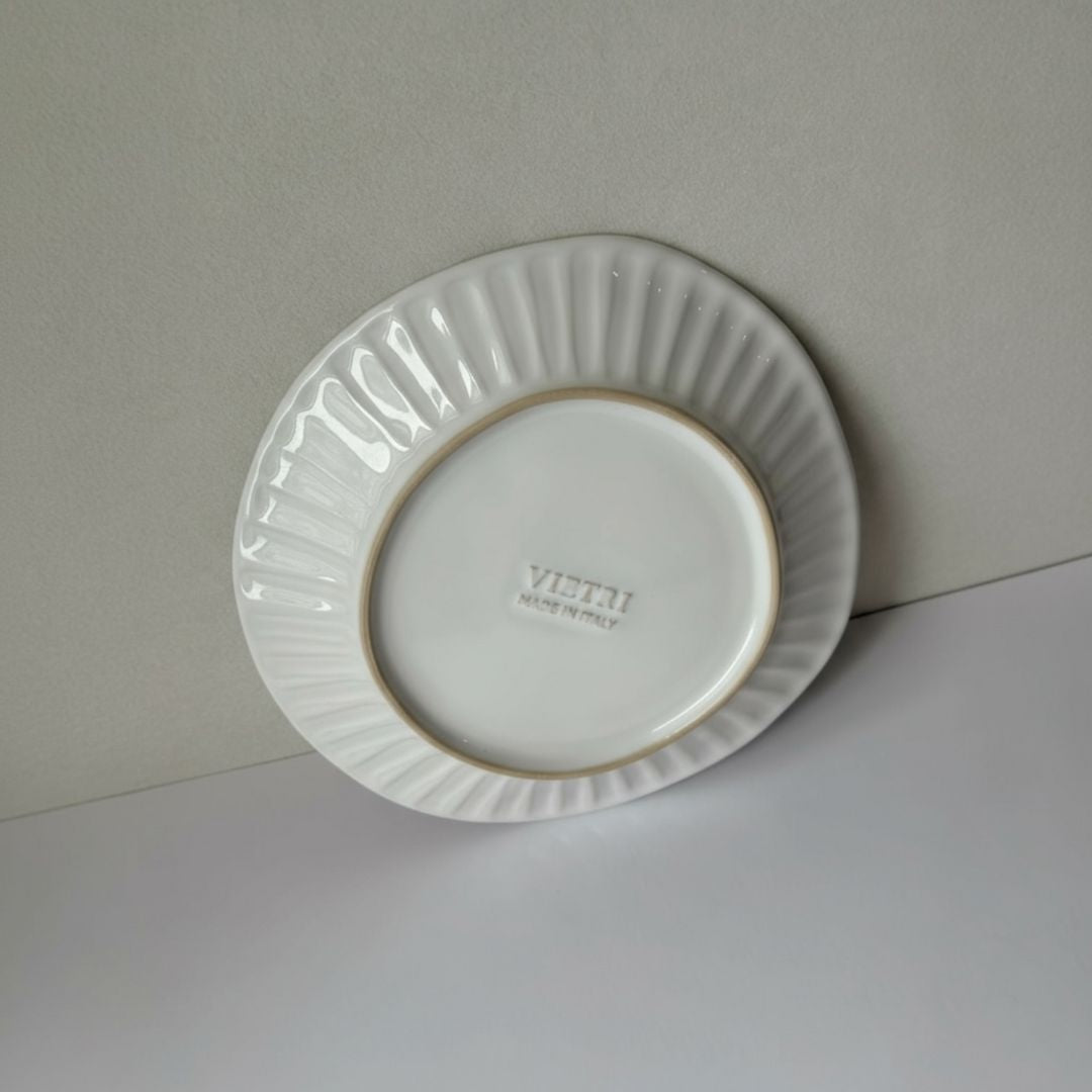 Incanto White Stripe Plate & Amore Dish Bundle