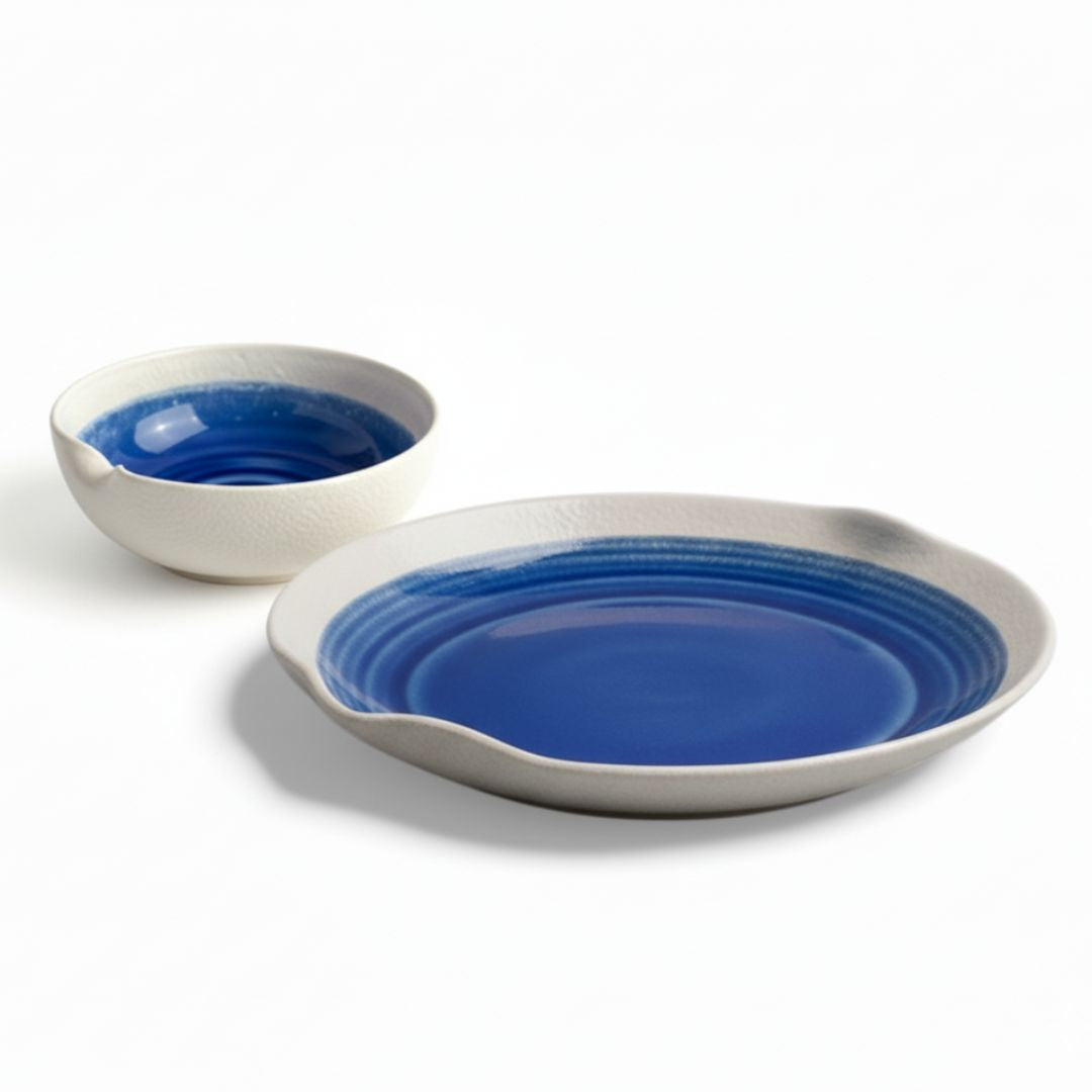 Izola Plate & Bowl Pair