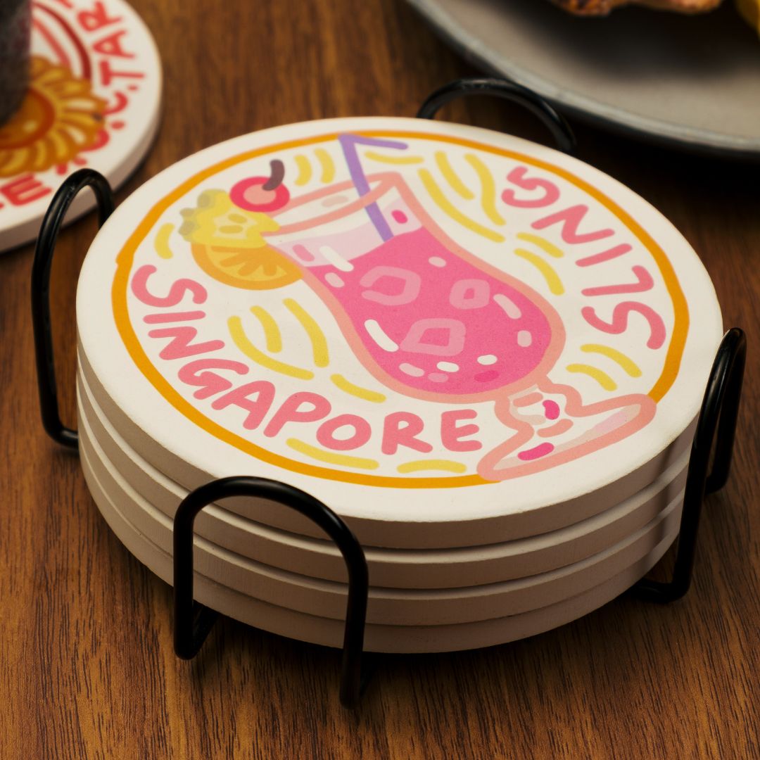 SG Sips Set of 4 Diatomite Coasters