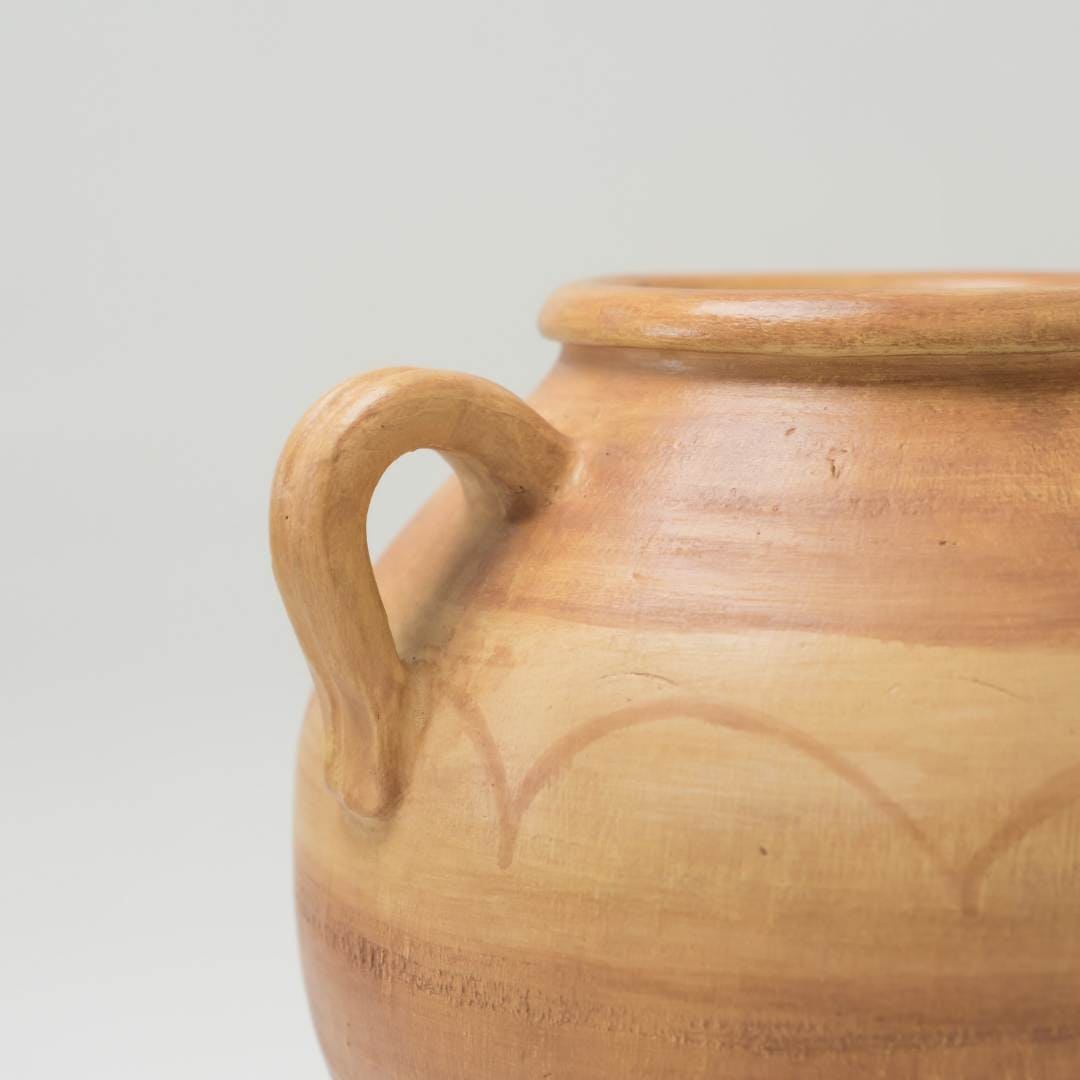 Freya Large Terracotta Floor Vase