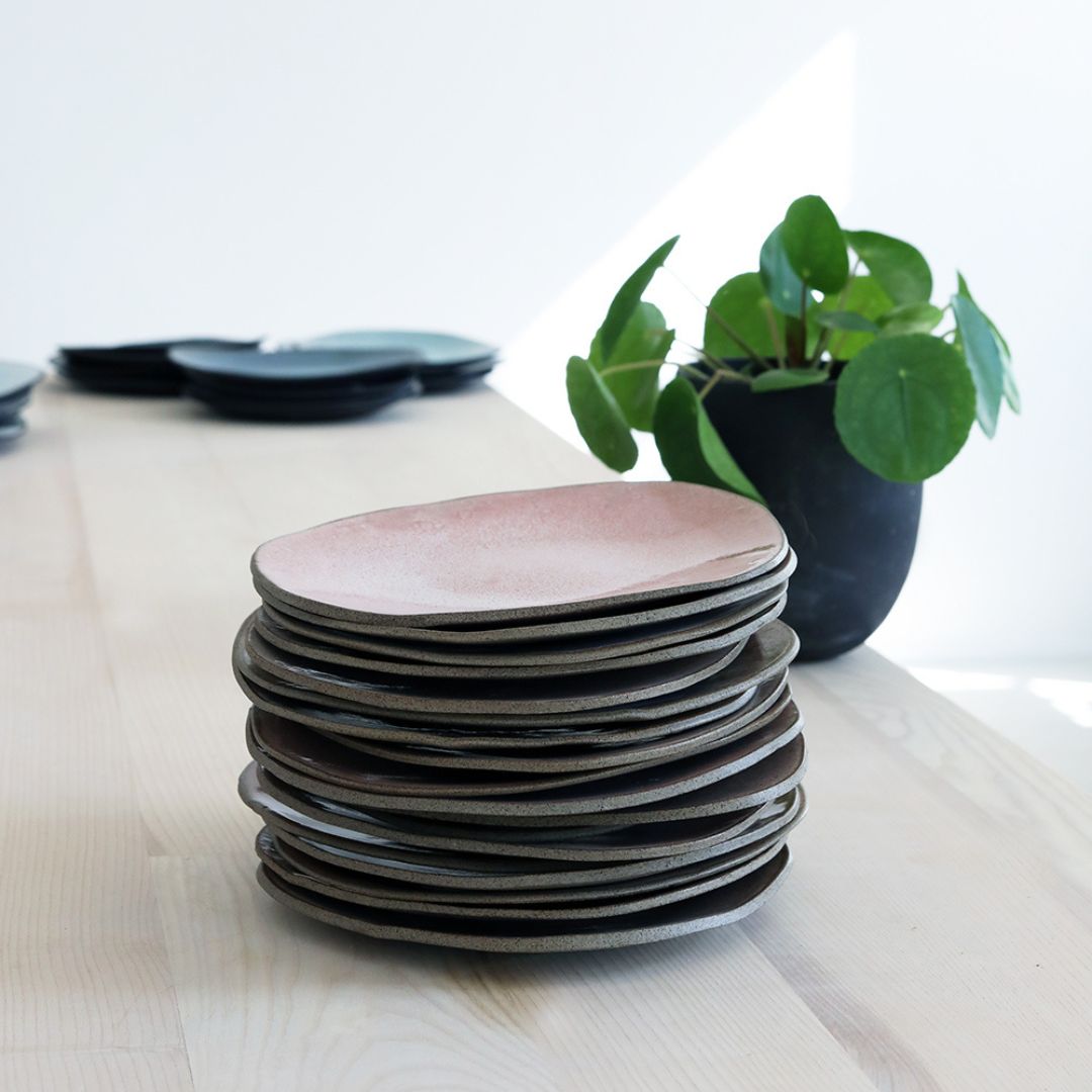 Hana Karim Plate Set - Earth Rose &amp; Sand