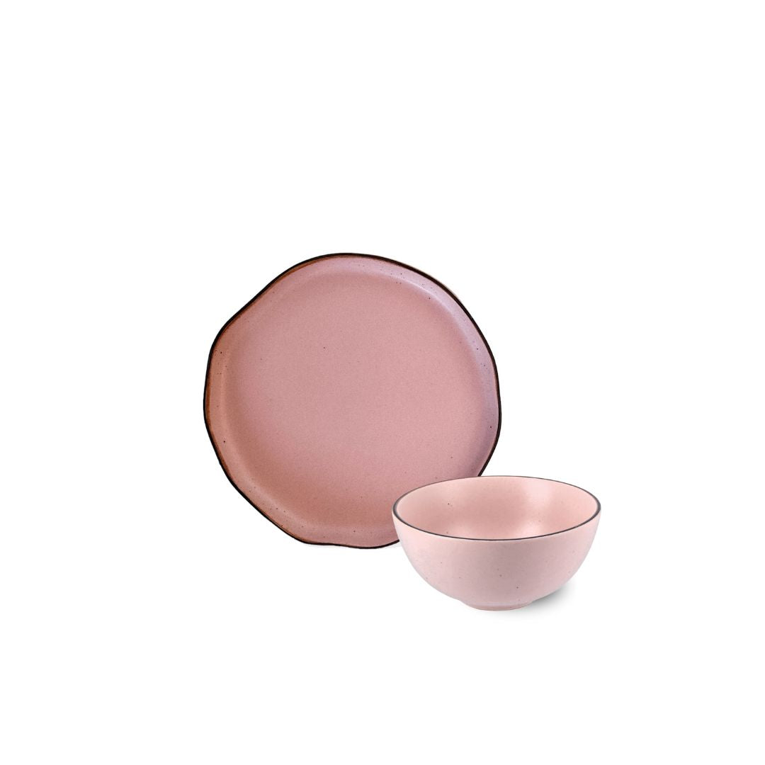 Dessert Plate and Small Bowl Set