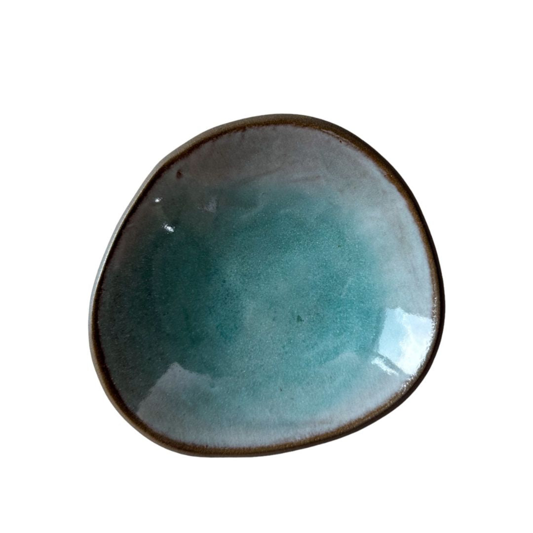 Hana Karim Side Plate in Turquoise