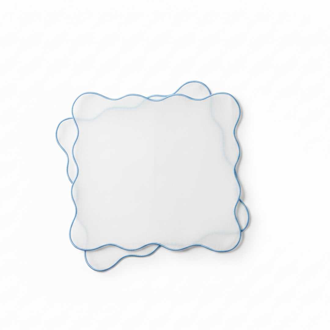 Riva Scallop Linen Napkin (Set of 2/4)