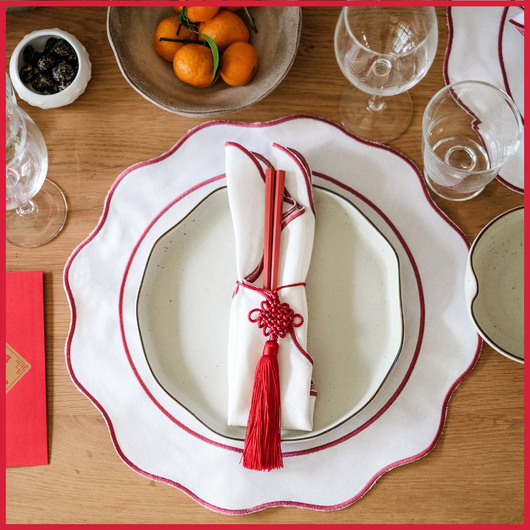 Riva Linen Placemat + Napkin Set (8pcs)