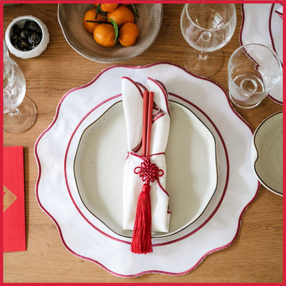 Riva Linen Placemat + Napkin Set (8pcs)