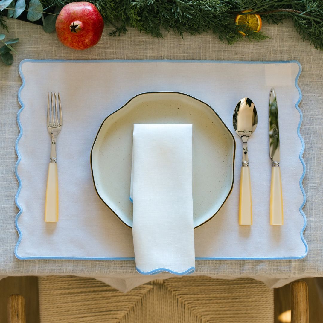 Como Scallop Rectangular Placemat (2/4)