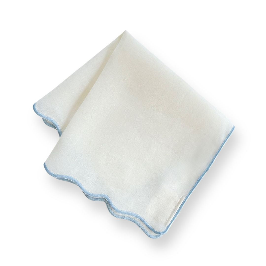 Como Scallop Linen Napkin (Set of 2/4)