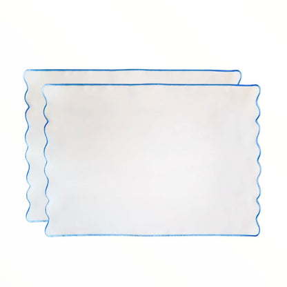 Como Scallop Rectangular Placemat (2/4)