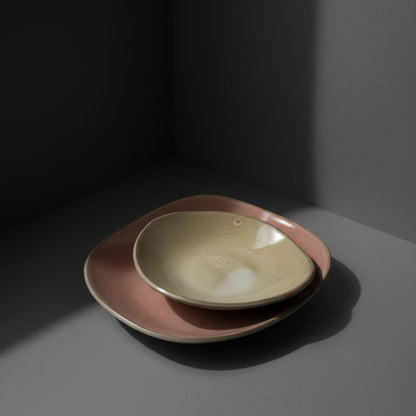 Hana Karim Plate Set - Earth Rose &amp; Sand