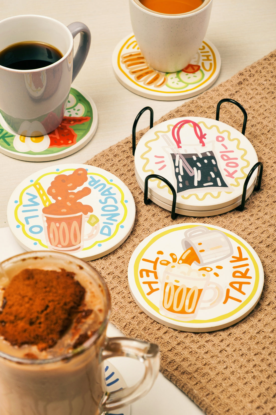 Diatomite Coaster Build Your Set