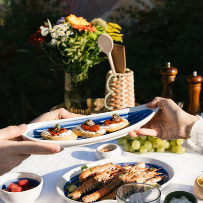 Izola Boat-Shaped Serving Plate