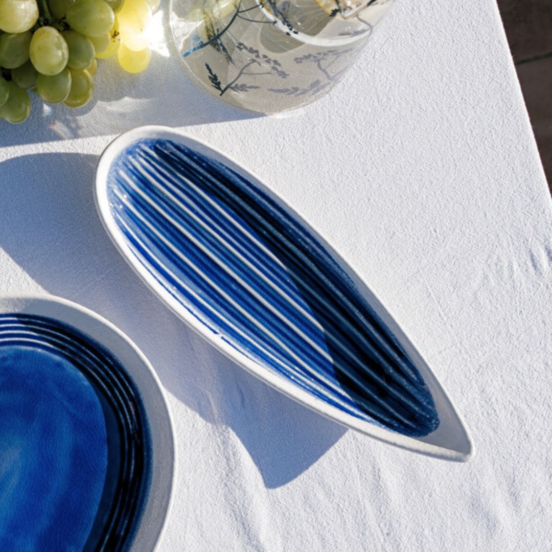 Izola Boat-Shaped Serving Plate