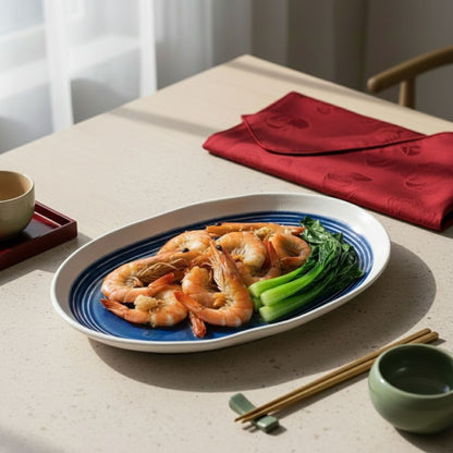 Oval Platter, Sharing Plates &amp; Bowls Set