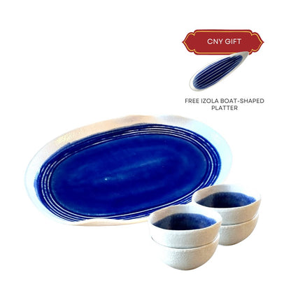 Free Izola Boat Shaped Plate