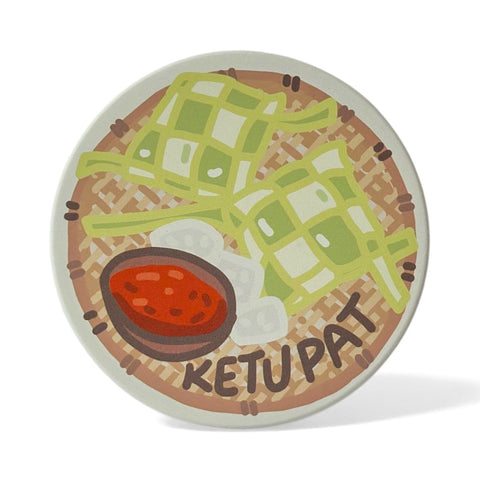 Ketupat Diatomite Coaster