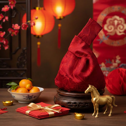 Embroidered Knot Bag