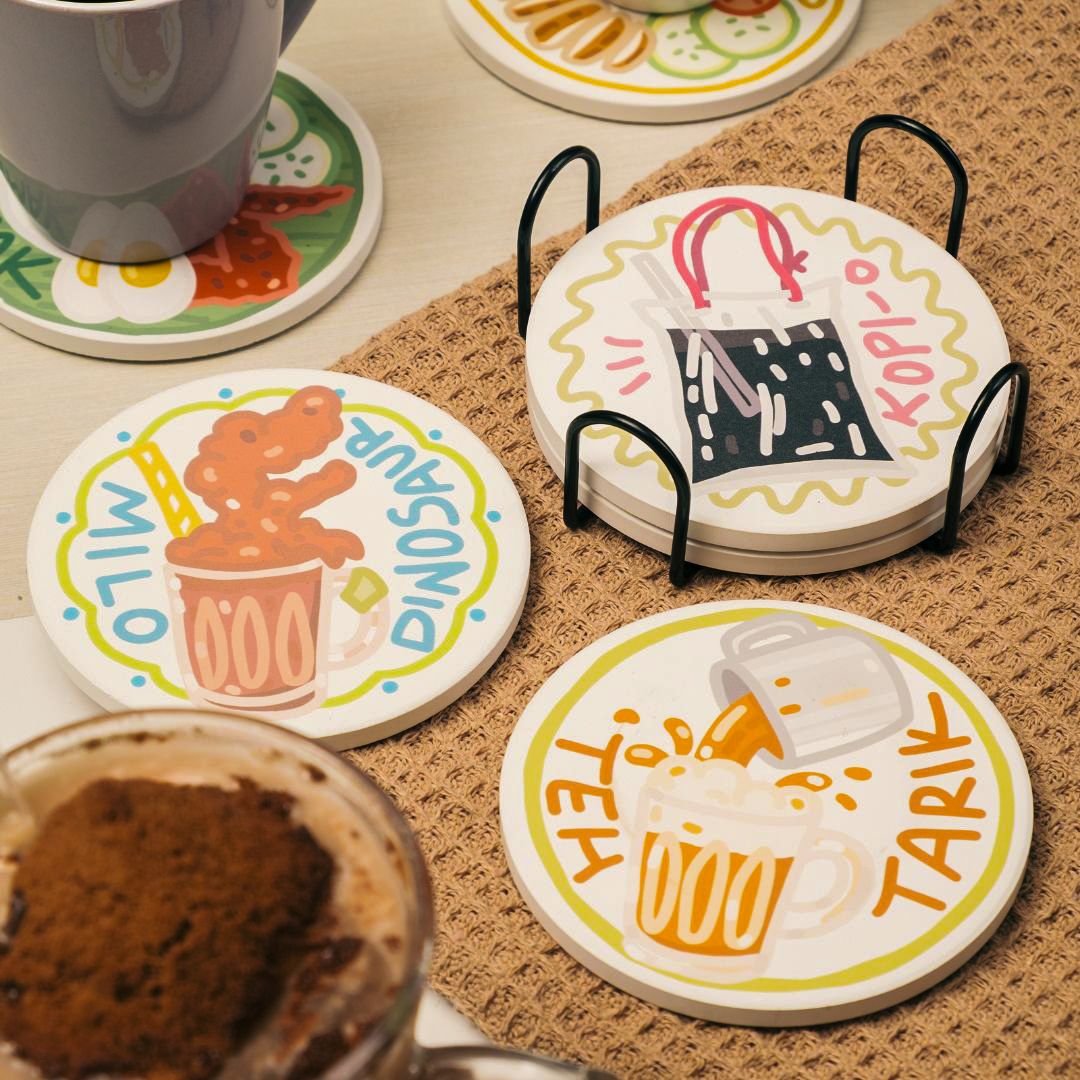 Diatomite Coaster Set Bundles – Casa Alessia