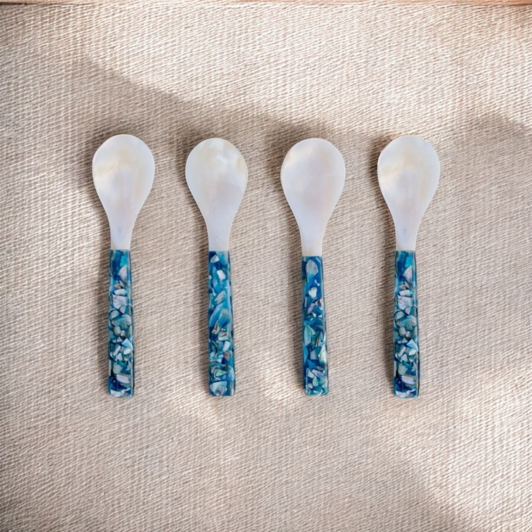 Mother of Pearl Entrée Fork &amp; Spoon Set