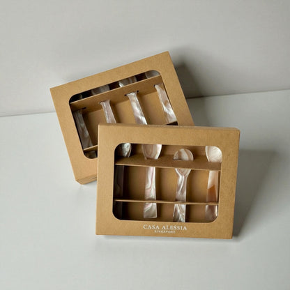 Mother of Pearl Teaspoons (Set of 4)