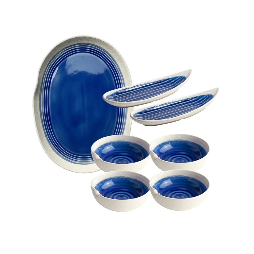 Oval Platter, Sharing Plates &amp; Bowls Set