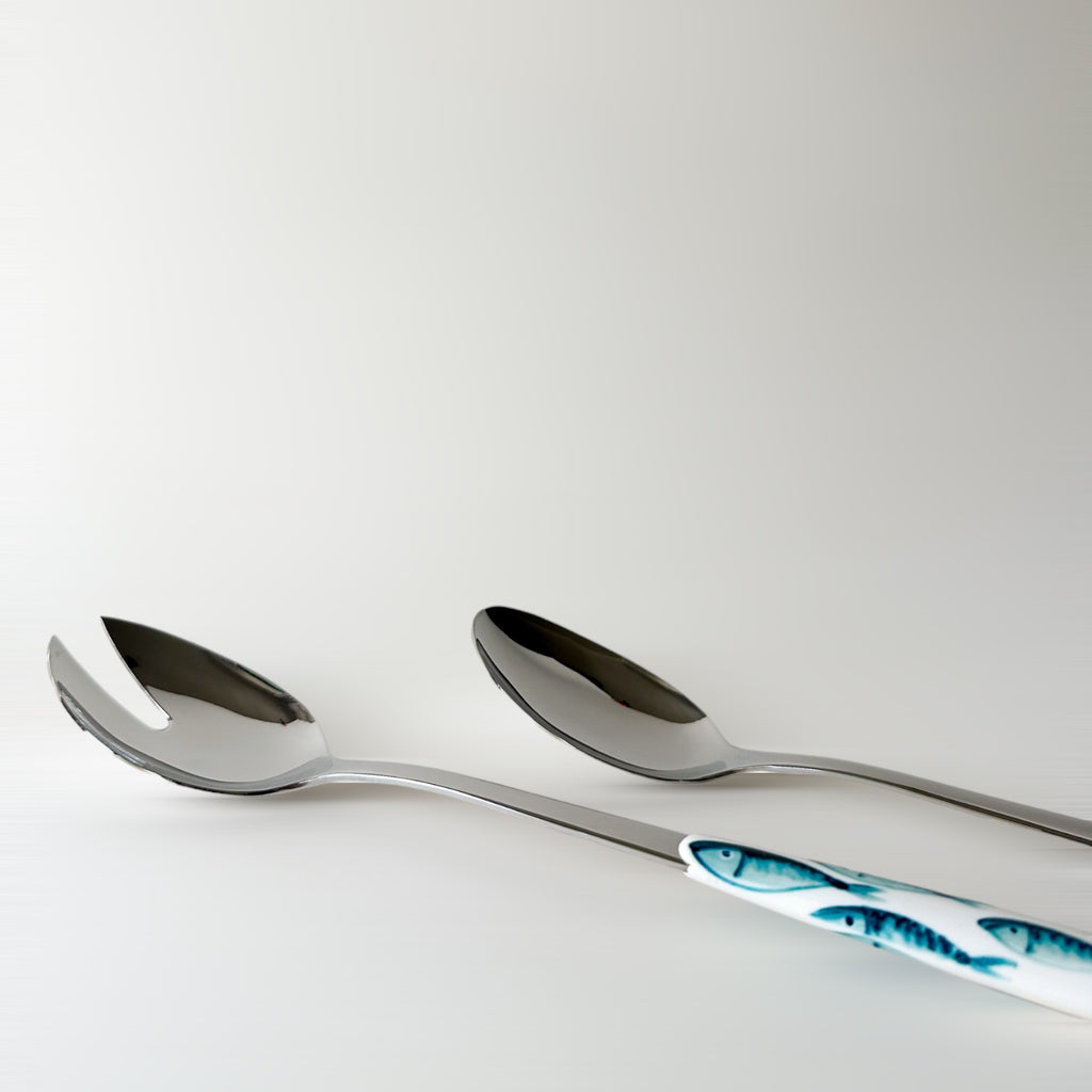 Edelweiss Serving Spoon and Fork