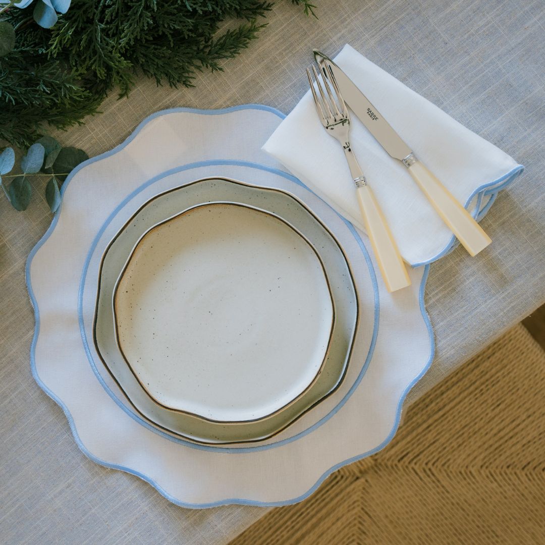 Riva Linen Placemat + Napkin Set (4pax)