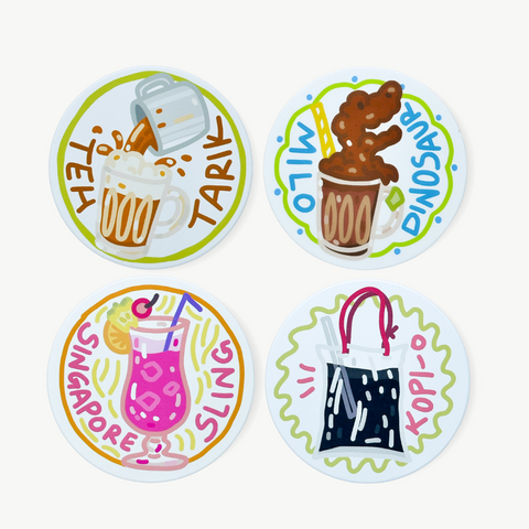 SG Sips Diatomite Coasters