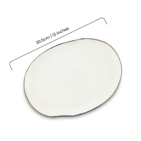 Wabi Oval Platter