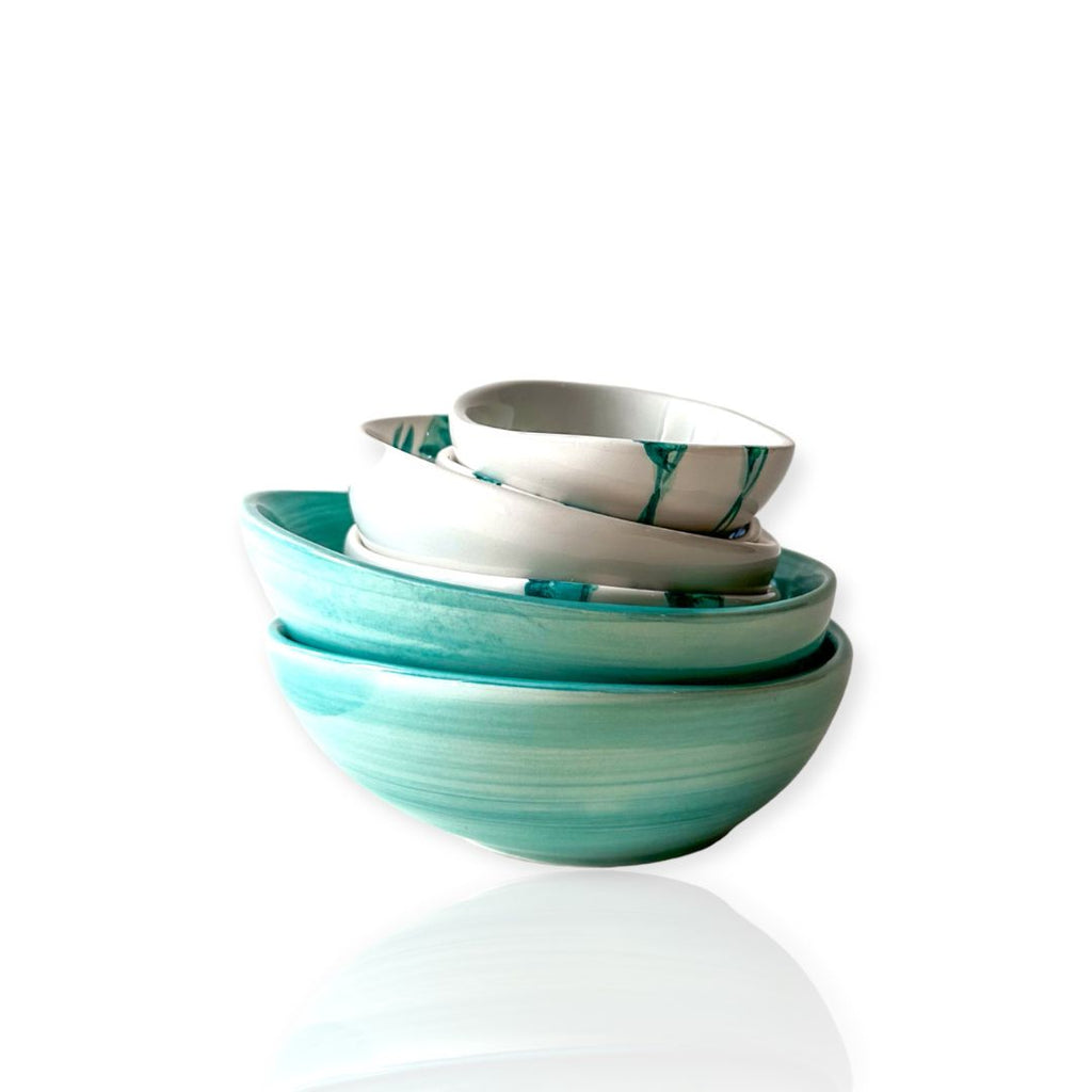 Edelweiss Tiffany Asymmetrical Medium Bowl