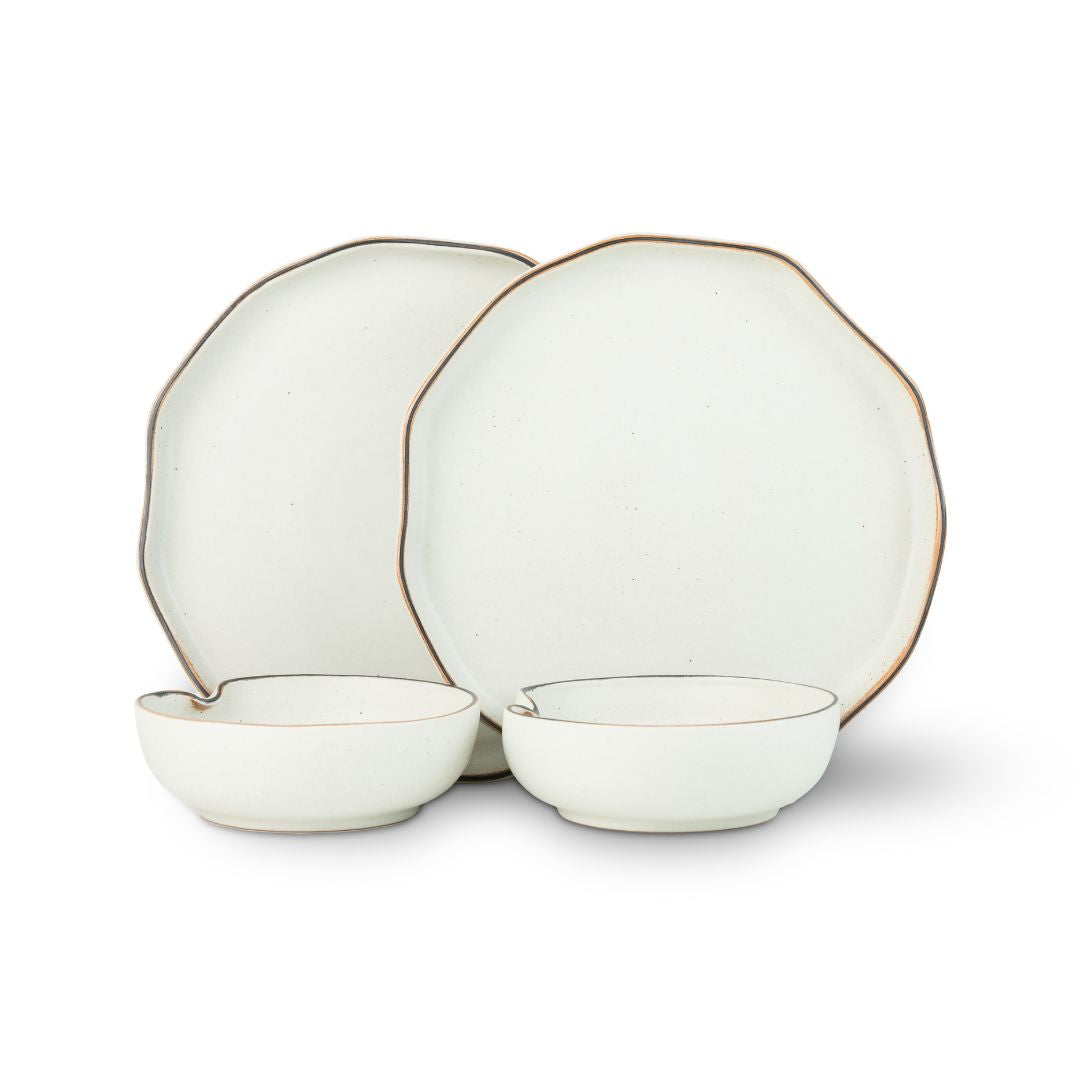 Wabi Essentials Ceramic Dinner Set