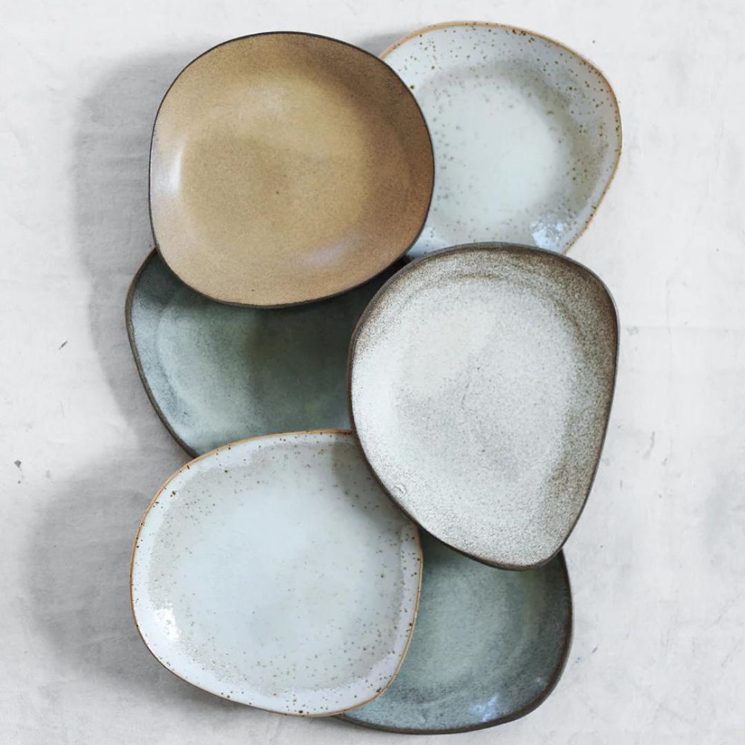 Hana Karim Side Plate in Café au Lait