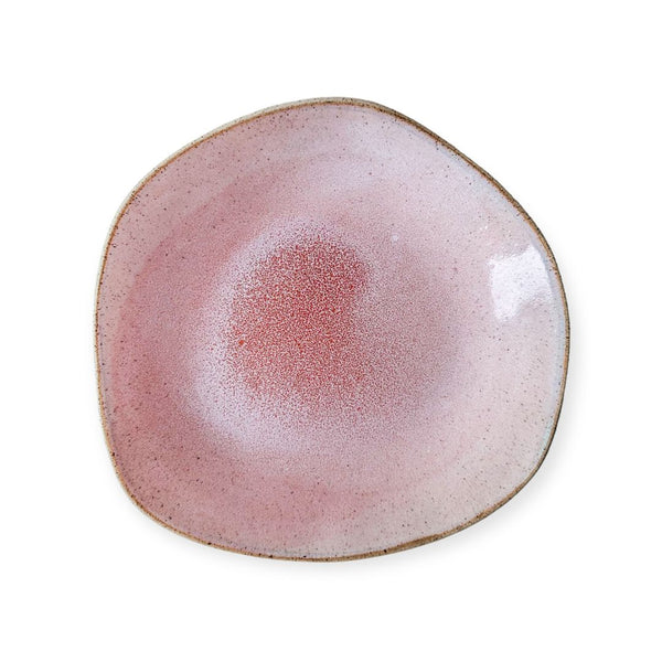 Hana Karim Medium Plate in Flamingo