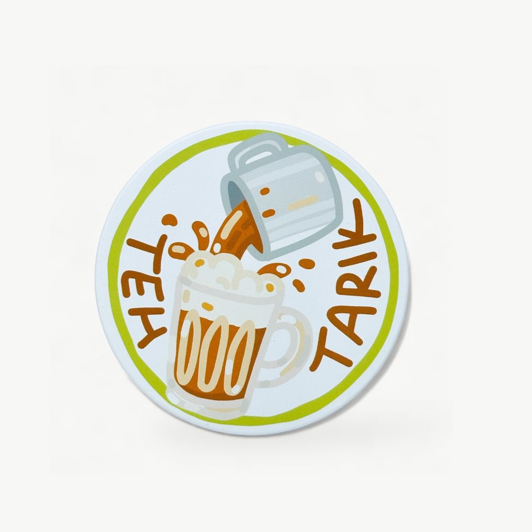 Teh Tarik Diatomite Coaster