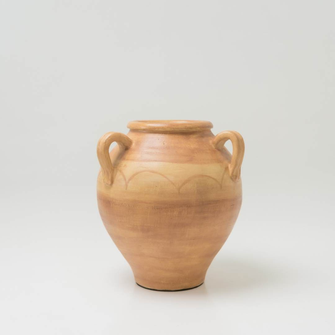 Freya Large Terracotta Floor Vase