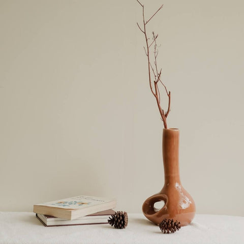 Chantilly Ceramic Bud Vase