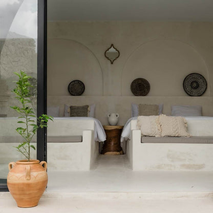 Freya Large Terracotta Floor Vase