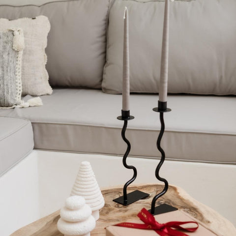 Piana Wavy Candle Holder